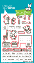 Load image into Gallery viewer, Dies: Lawn Fawn-Mice Tools lawn cuts
