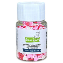 Load image into Gallery viewer, Embellishments: Lawn Fawn-Heart Clay Pieces
