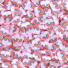 Load image into Gallery viewer, Embellishments: Lawn Fawn-Rainbow Clay Pieces
