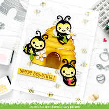 Load image into Gallery viewer, Stamps: Lawn Fawn-Henry’s Build-A-Sentiment: Honey Bee

