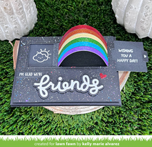 Load image into Gallery viewer, Dies: Lawn Fawn-Scripty Friends Outline Add-On
