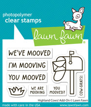 Load image into Gallery viewer, Stamps: Lawn Fawn-Highland Cows! Add-On
