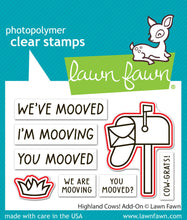 Load image into Gallery viewer, Dies: Lawn Fawn-Highland Cows! Add-On
