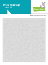 Load image into Gallery viewer, Stencils: Lawn Fawn-Spring Flowers Stencils
