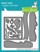 Load image into Gallery viewer, Dies: Lawn Fawn-Shadow Box Card Ocean Add-On
