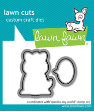 Load image into Gallery viewer, Dies: Lawn Fawn-Quokka My World
