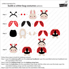 Load image into Gallery viewer, Dies: Lawn Fawn-Build-A-Critter Bug Costumes
