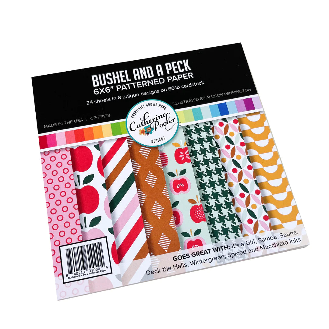 6x6 Paper: Catherine Pooler Designs-Bushel and a Peck Patterned Paper ...