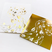 Load image into Gallery viewer, Hot Foil: Catherine Pooler Designs-Swirling Leaves Hot Foil Plate
