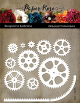 Load image into Gallery viewer, Dies: Paper Rose Studio-Cog &amp; Track Border Metal Die
