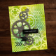 Load image into Gallery viewer, Dies: Paper Rose Studio-Cog &amp; Track Border Metal Die
