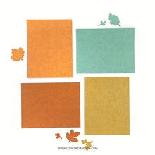 Load image into Gallery viewer, Dies: Concord &amp; 9th-Stitched Leaves Card Front Die
