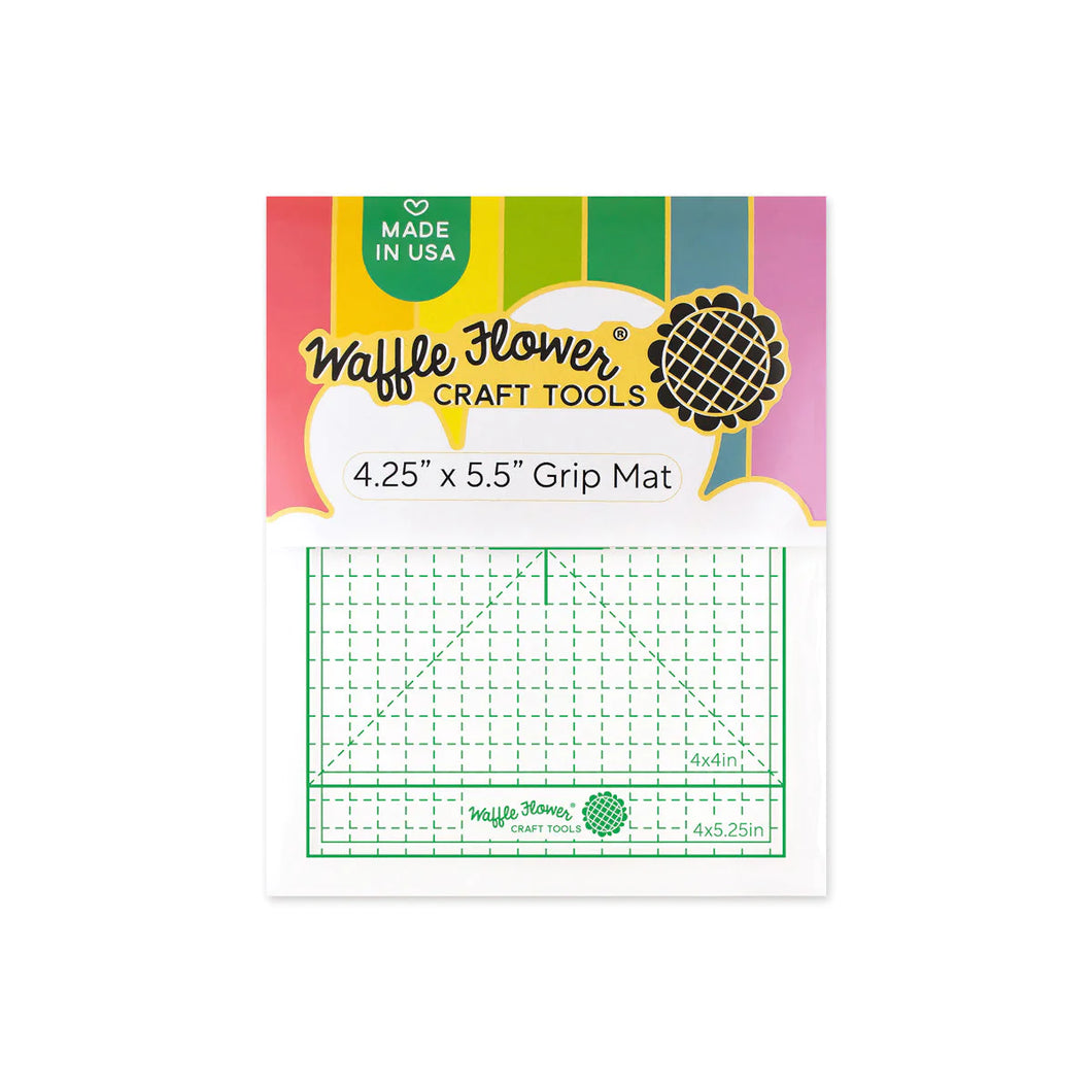 Crafting Tools: Waffle Flower Crafts-4.25x5.5 Grip Mat