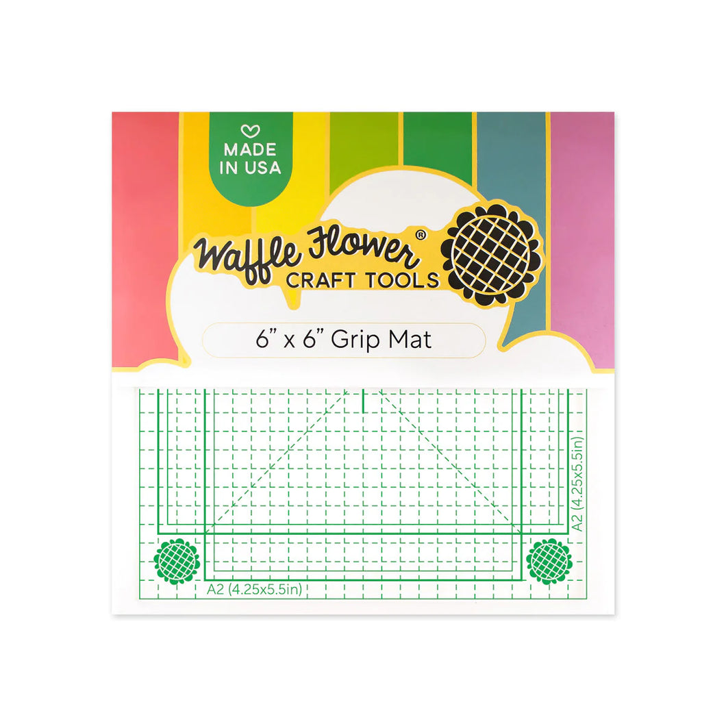 Crafting Tools: Waffle Flower Crafts-6x6 Grip Mat