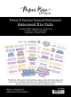 Load image into Gallery viewer, Embellishments: Paper Rose Studio-Petals &amp; Pansies Layered Sentiments Embossed Die Cuts
