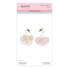 Load image into Gallery viewer, Dies: Spellbinders-Keepsake Swans Etched Dies

