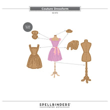 Load image into Gallery viewer, Dies: Spellbinders- Couture Dressform Etched Dies
