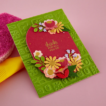 Load image into Gallery viewer, Embossing Folder:  Spellbinder - Suds &amp; Buds 3D Embossing Folder
