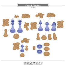 Load image into Gallery viewer, Dies: Spellbinders-Chess &amp; Checkers
