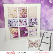 Load image into Gallery viewer, Dies: Uniquely Creative-Postage Stamp Strip Die
