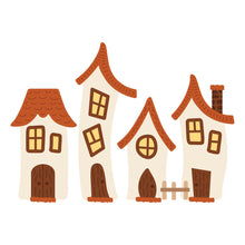 Load image into Gallery viewer, Dies: Spellbinders - Whimsical Houses Etched Dies by Vicky Papaioannou
