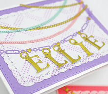 Load image into Gallery viewer, Dies: Emily Moore Designs-Vowel Charms
