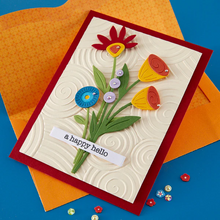 Load image into Gallery viewer, Dies: Spellbinders - Whimsical Blooms Etched Dies by Vicky Papaioannou
