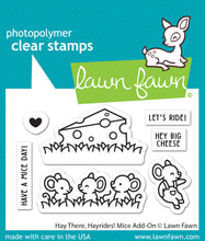 Load image into Gallery viewer, Stamps: Lawn Fawn-Hay There, Hayrides! Mice Add-On
