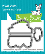 Load image into Gallery viewer, Dies: Lawn Fawn-Hay There, Hayrides! Mice Add-On
