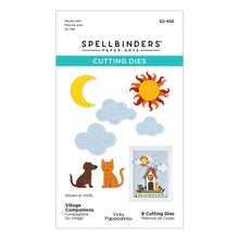 Load image into Gallery viewer, Dies: Spellbinders - Village Companions Etched Dies by Vicky Papaioannou
