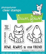 Load image into Gallery viewer, Stamps: Lawn Fawn-Wolf Before ‘n Afters
