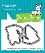 Load image into Gallery viewer, Dies: Lawn Fawn-Wolf Before ‘n Afters Lawn Cuts

