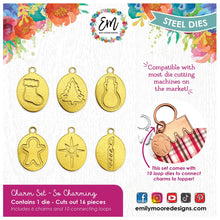 Load image into Gallery viewer, Dies: Emily Moore Designs-So Charming - Ornament Charm Die Set
