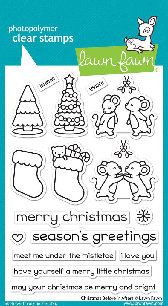 Stamps: Lawn Fawn-Christmas Before n’ Afters