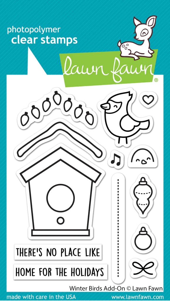 Stamps: Lawn Fawn-Winter Birds Add-On