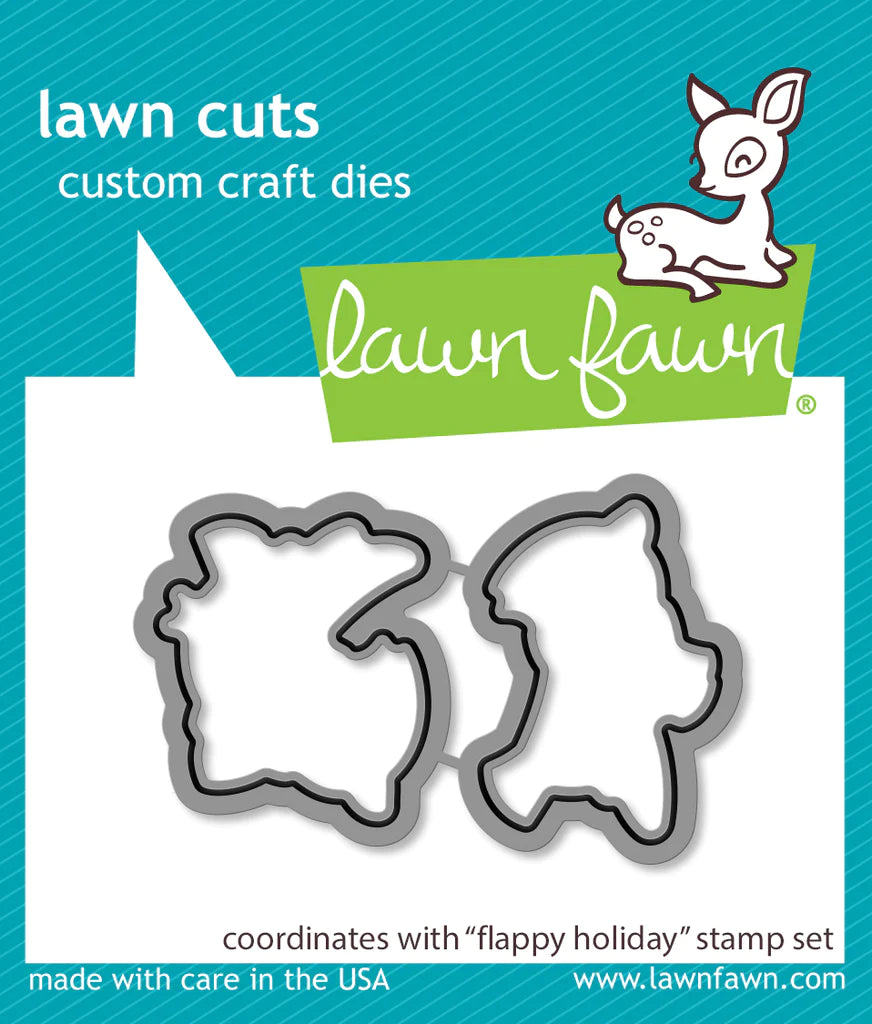 Dies: Lawn Fawn-Flappy Holiday