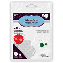 Load image into Gallery viewer, Adhesives: Scrapbook Adhesives-3D Foam Circles White Mix
