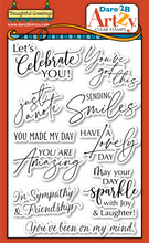 Load image into Gallery viewer, Stamps: Dare 2B Artzy Thoughtful Greetings
