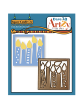 Load image into Gallery viewer, Dies: Dare 2B Artzy-Square Candles Die
