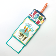 Load image into Gallery viewer, Dies: Dare 2B Artzy-Pull &amp; Reveal Gift Card Holder Die

