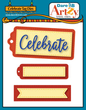 Load image into Gallery viewer, Dies: Dare 2B Artzy-Celebrate Tag Dies
