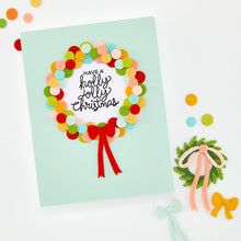 Load image into Gallery viewer, Stamp and Die Cut: Hero Arts- Very Merry Wishes Stamp &amp; Cut
