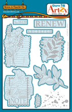 Load image into Gallery viewer, Dies: Dare 2B Artzy-Renew &amp; Flourish Die Set
