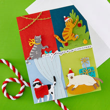Load image into Gallery viewer, Dies: Spellbinders-Christmas Cats Etched Dies by Yana Smakula
