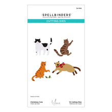 Load image into Gallery viewer, Dies: Spellbinders-Christmas Cats Etched Dies by Yana Smakula
