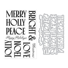 Load image into Gallery viewer, Card Making Kit and Virtual Class: Hero Arts-Holiday Stamp Along October 2026
