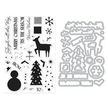 Load image into Gallery viewer, Card Making Kit and Virtual Class: Hero Arts-Holiday Stamp Along October 2026

