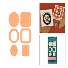 Load image into Gallery viewer, Embossing: Spellbinders-Scalloped Frames 3D Emboss &amp; Cut Folder
