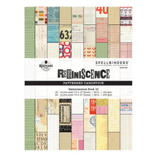 Load image into Gallery viewer, Specialty Paper: Spellbinders-Reminiscence Book 10 Patterned Cardstock by Esther Glas

