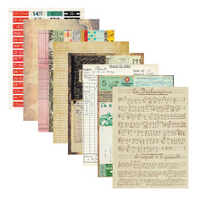 Load image into Gallery viewer, Specialty Paper: Spellbinders-Reminiscence Book 10 Patterned Cardstock by Esther Glas

